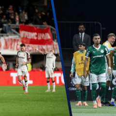 Palmeiras e Flamengo avançam para as semifinais e garantem mais de R$ 50 milhões. (Foto: Reprodução/x/Libertadores/Getty images)