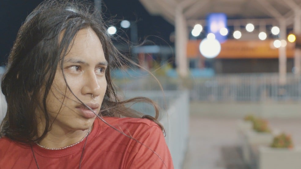 A atriz wapichana Lilith Cairú é a protagonista de “Fuga” (Foto: Divulgação)