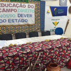 O evento acontece no bloco da Licenciatura em Educação do Campo (LEDUCARR), na Universidade Federal de Roraima. (Foto: Divulgação)