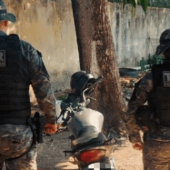 O veículo foi encaminhado à Delegacia da Polícia Civil em Bonfim.