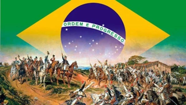 A grande bandeira do afrontamento e a  saga da Independência do Brasil