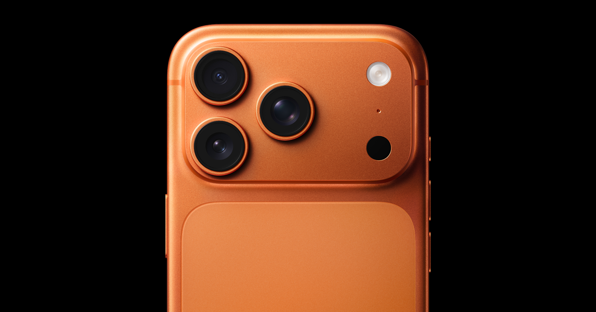"Novo iPhone 17 Pro aposta em cores vibrantes, com destaque para o laranja-cósmico, que divide opiniões e marca uma mudança estratégica no design e no marketing da Apple (Foto Divulgação)