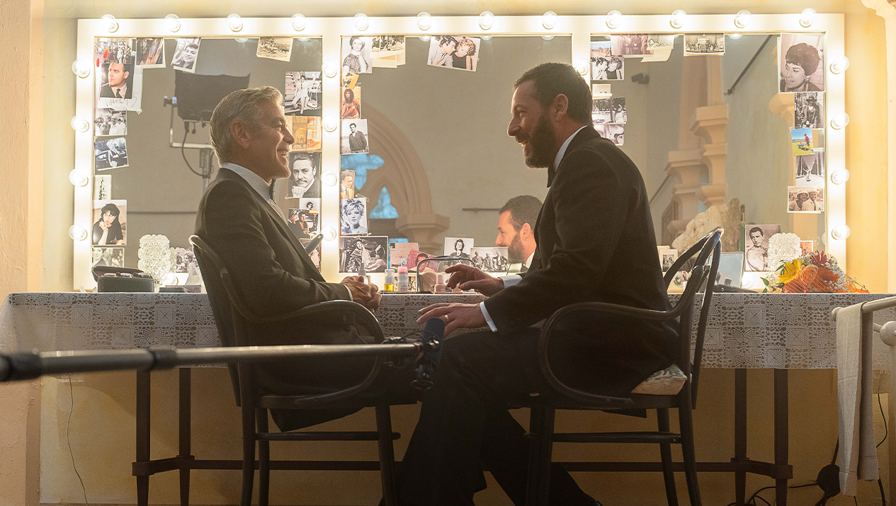 Novo drama da Netflix conta com parceria inédita entre George Clooney e Adam Sandler (Foto: Divulgação)