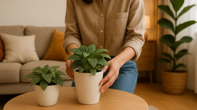 5 formas de usar fitônia na decoração sem perder umidade essencial para a planta