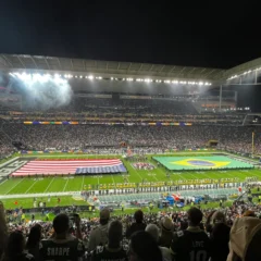 Arena Corinthians recebe jogo entre Chiefs e Chargers pela primeira semana da NFL. (Foto: Luiza Vilela/Exame)