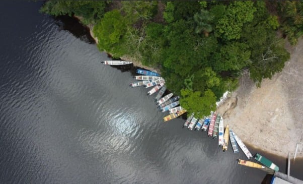 Lideranças Waimiri-Atroari participam de curso pioneiro de Marinheiro Amador Fluvial em sua terra (Foto Divulgação)
