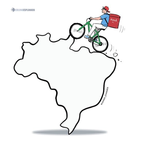 Brasil registrou 1,7 milhão de trabalhadores que atuam por meio de plataformas digitais