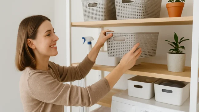 3 formas de organizar a lavanderia e ganhar espaço sem precisar reformar