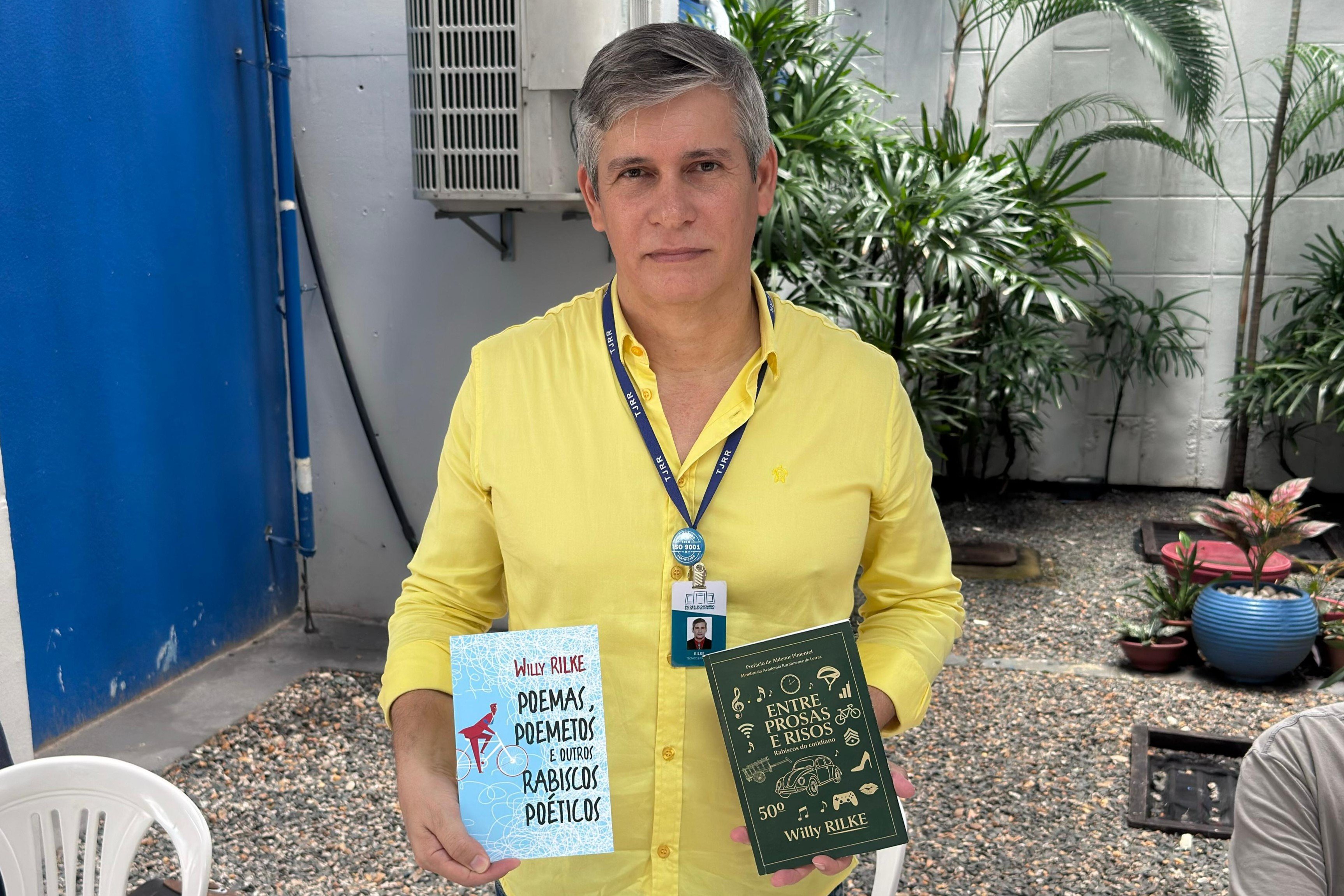 Willy Rilke lança seu segundo livro 