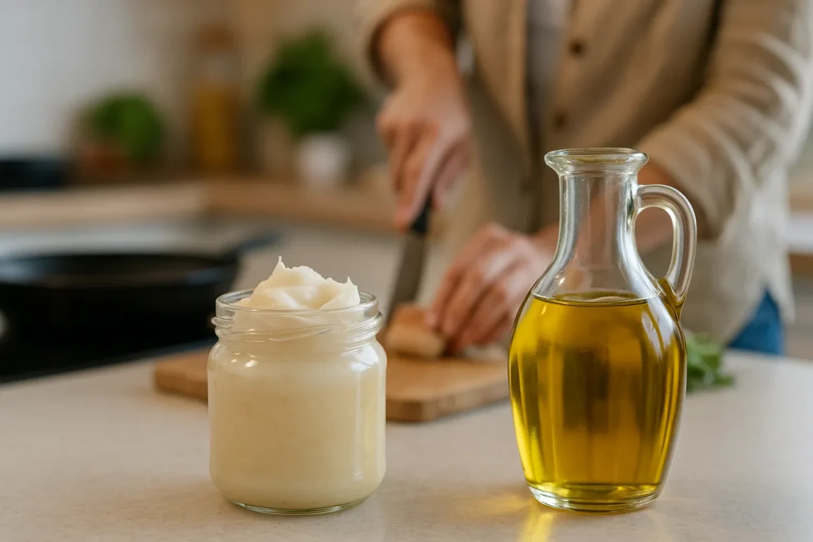 4 diferenças entre banha e óleo vegetal que afetam sabor, calorias e fritura