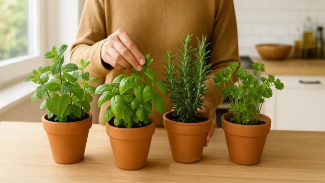 4 ervas aromáticas para plantar agora e ter colheitas frescas até o fim do ano