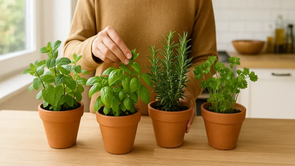 4 ervas aromáticas para plantar agora e ter colheitas frescas até o fim do ano