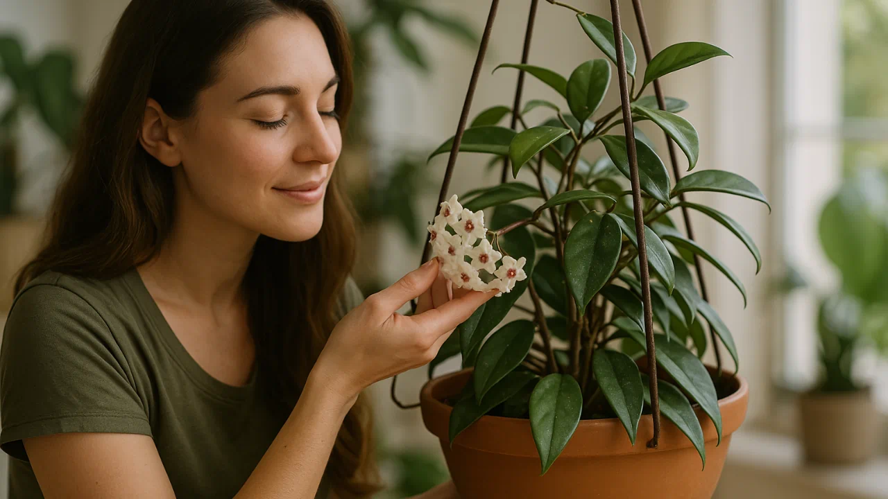 4 truques para estimular flores perfumadas e cerosas na flor-de-cera