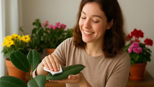 4 truques para folhas vibrantes e flores que duram mais