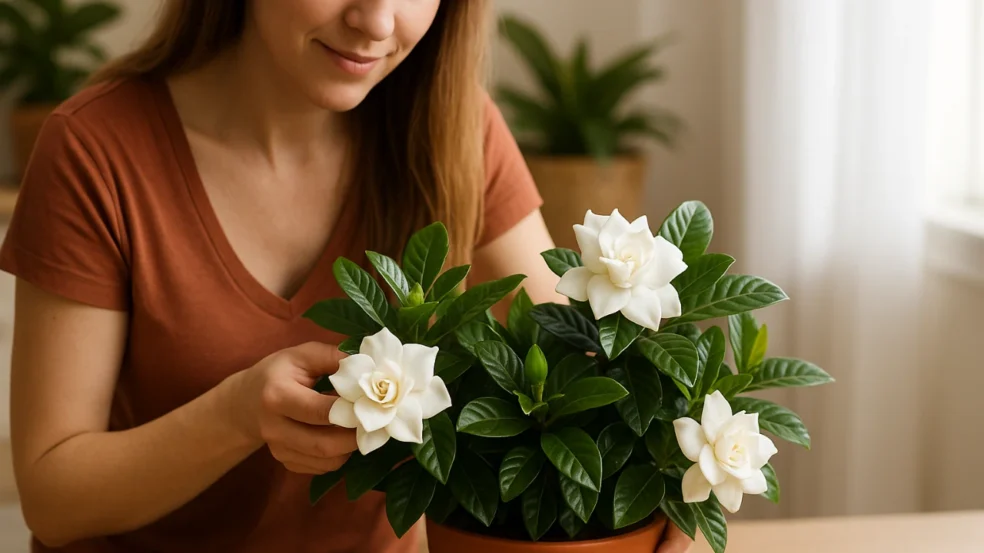 5 passos para garantir flores brancas e perfumadas na gardênia