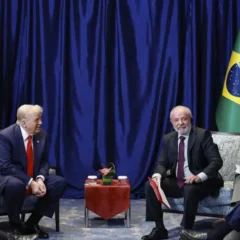  Lula se reuniu com o presidente norte-americano, Donald Trump, em Kuala Lumpur, na Malásia. Foto: Ricardo Stuckert/PR