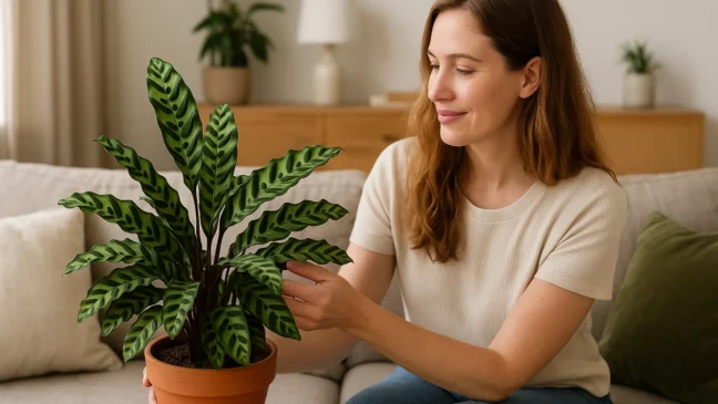 6 dicas para destacar sua maranta-bigode-de-gato na decoração da sala de estar