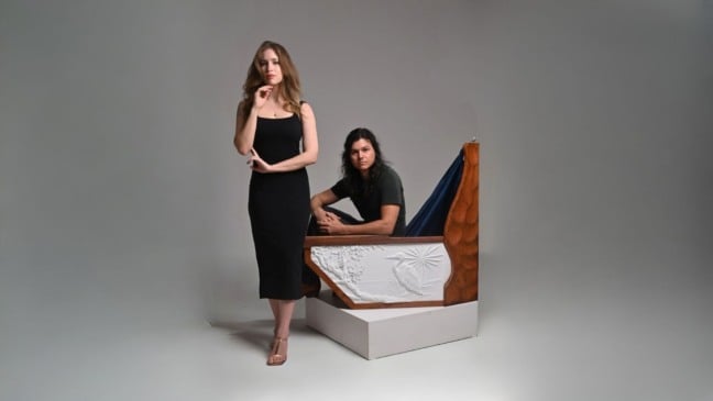 A obra nasce da colaboração entre a artista visual cearense Lara Hiluy e o artista roraimense Milhomem Alba. (Foto: Divulgação)