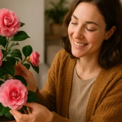 Camélia 4 dicas para flores exuberantes e perfume delicado no inverno