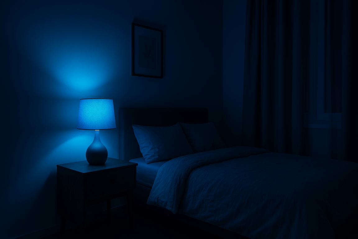 Luz azul de LED também pode atrapalhar o sono (Foto: Divulgação)