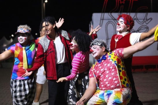 Público poderá assistir ao espetáculo “2 Palhaços Mais Um”, do Circo Imaginarte, com intérprete de Libras e cerca de 60 minutos de duração. (Foto: Divulgação)