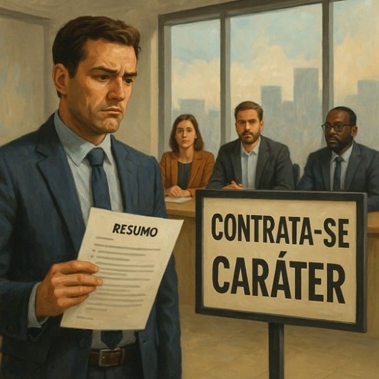 CONTRATA-SE CARÁTER: quando o currículo não sustenta o comportamento