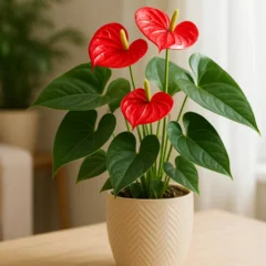 Como cultivar mini antúrio e manter flores perfeitas mesmo em apartamentos