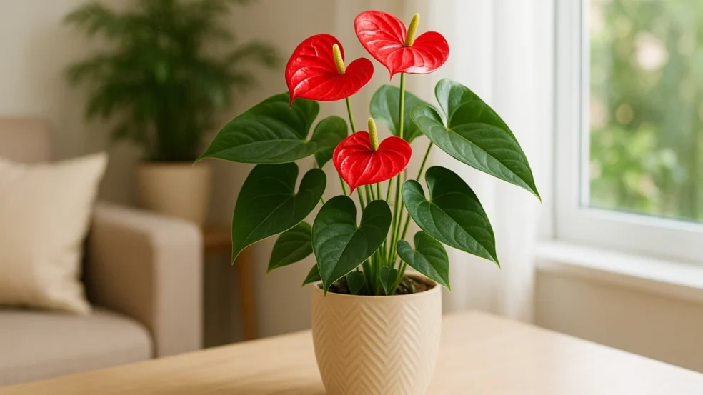 Como cultivar mini antúrio e manter flores perfeitas mesmo em apartamentos