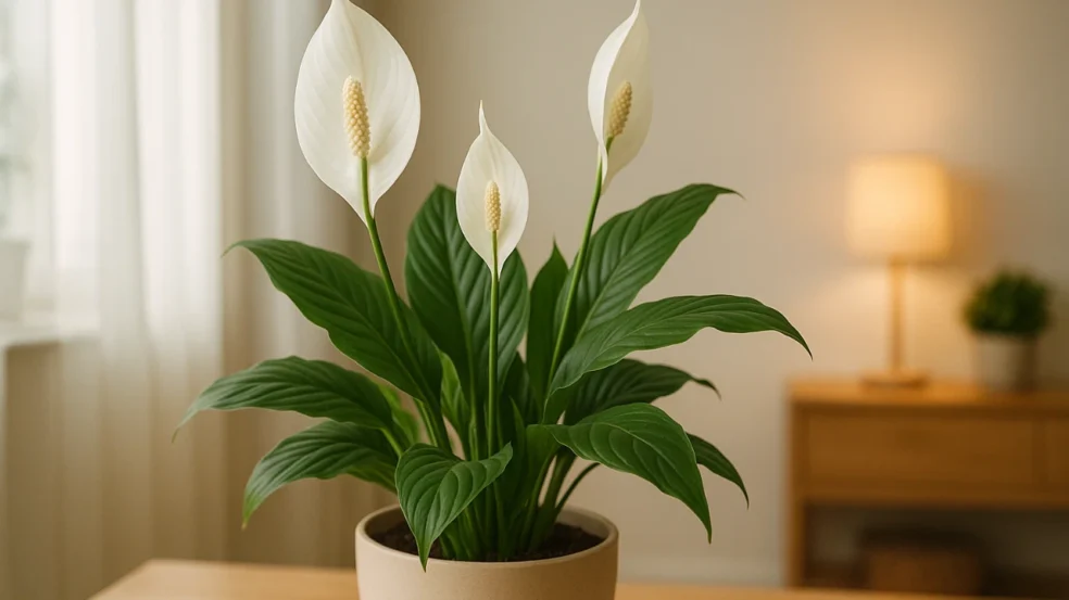 Como fazer o lírio-da-paz florescer de novo mesmo em ambientes internos