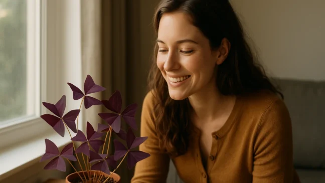 Curiosidade por que a oxalis abre e fecha folhas de acordo com a luz