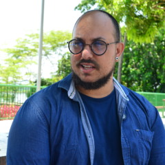 Professor Hudson Araújo. (Foto: Nilzete Franco/FolhaBV).