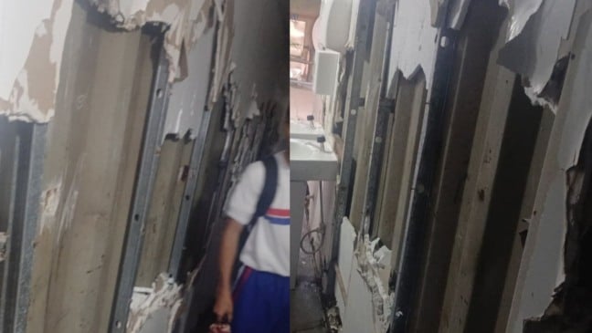 Alunos denunciam estrutura improvisada de escola militarizada em Pacaraima