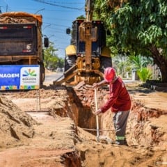 Obra de drenagem da prefeitura vai eliminar 41º ponto crítico de alagamento