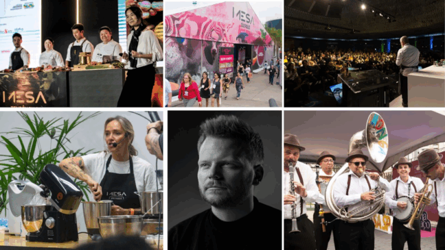 A edição de 2025 vai receber o público com o congresso internacional Mesa Tendências que terá 39 convidados, uma rica programação de aulas do Mesa Ao Vivo, que terá 50 grandes nomes da gastronomia nacional. Foto: divulgação A edição de 2025 vai receber o público com o congresso internacional Mesa Tendências que terá 39 convidados, uma rica programação de aulas do Mesa Ao Vivo, que terá 50 grandes nomes da gastronomia nacional. Foto: divulgação
