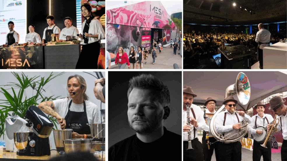 A edição de 2025 vai receber o público com o congresso internacional Mesa Tendências que terá 39 convidados, uma rica programação de aulas do Mesa Ao Vivo, que terá 50 grandes nomes da gastronomia nacional. Foto: divulgação