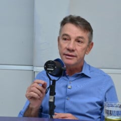 O governador Antonio Denarium em entrevista à Folha BV (Foto: Nilzete Franco/FolhaBV)