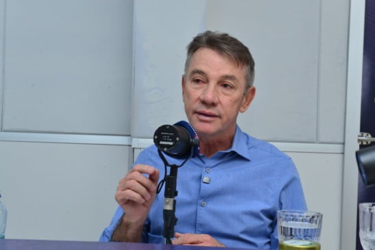 O governador Antonio Denarium em entrevista à Folha BV (Foto: Nilzete Franco/FolhaBV)
