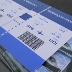 As passagens foram entregues pelo Governo em cerimonia no mês de agosto