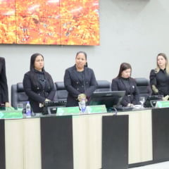 Vereadoras conduzem parte final de sessão na Câmara Municipal de Boa Vista em homenagem à vereadora Tuti Lopes (Foto: Reynesson Damasceno/CMBV)