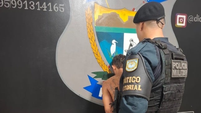 Suspeito foi levado para a sede da Dicap (Foto: Divulgação)