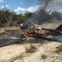 Aeronave localizada no entorno da terra indígena dava suporte a atividades de abastecimento do garimpo ilegal | Foto: ANTT