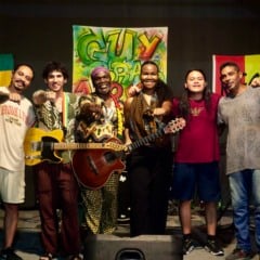 A banda de reggae GuyBrasVen