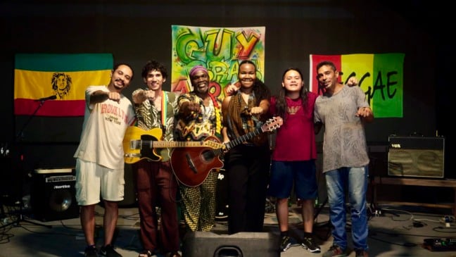 A banda de reggae GuyBrasVen