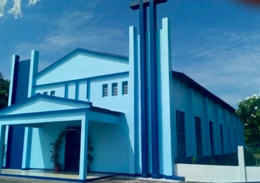 Igreja de Nossa Senhora de Nazaré, no município de Normandia, cede da paróquia. (Foto: Igreja Nossa Senhora de Nazaré/Google Maps)