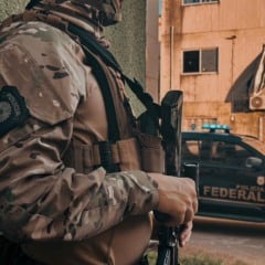 Operação da Polícia Federal no Vila Jardim contra o tráfico em Roraima (Foto: PF)