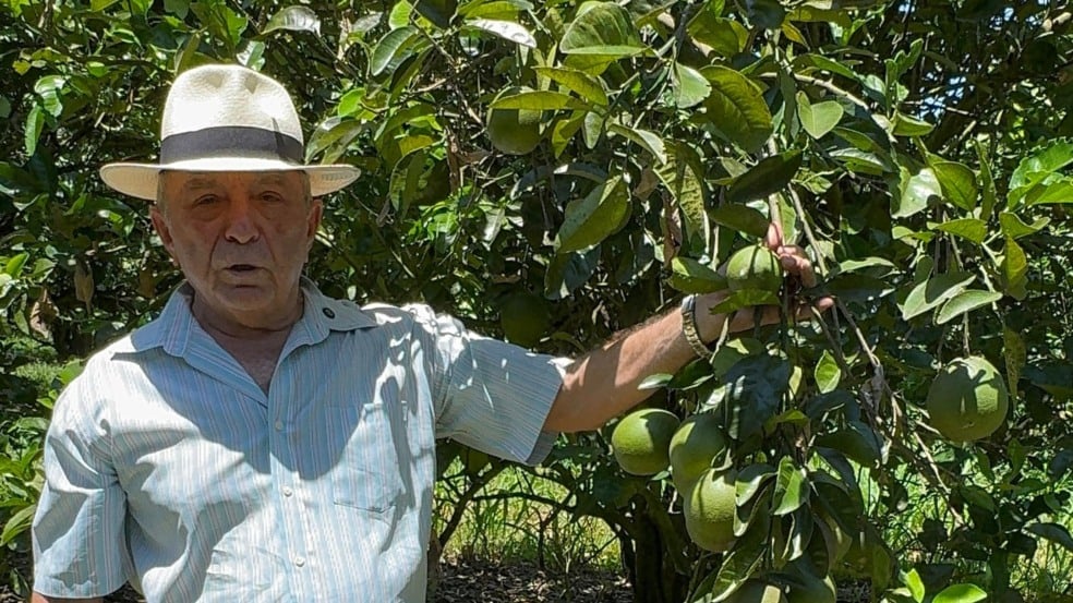 José Lopes Primo é proprietário da Chácara Aliança, em Caracaraí