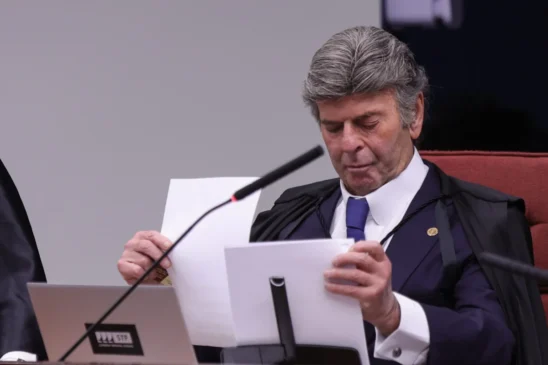 O ministro Luiz Fux foi o único a divergir, ao entender que as condutas dos réus não configuram o crime de golpe de Estado (Foto: Agência Brasil)