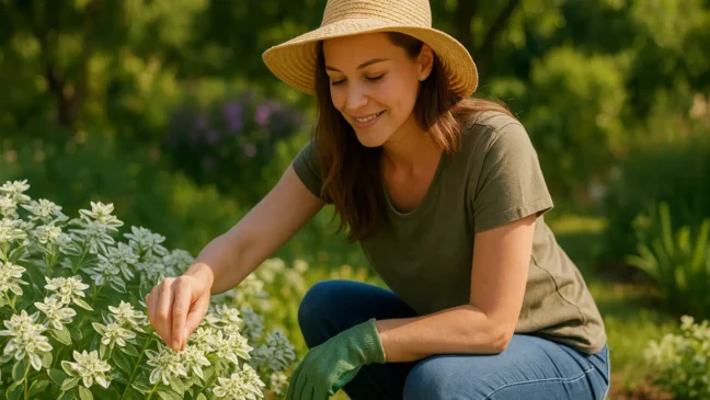 Neve-da-montanha 5 motivos para plantar a flor que muda o visual do jardim