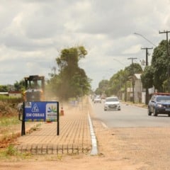 O trecho compreende do semáforo do Ibama à rua Sargento Azevedo, bairro Aeroporto (Foto: Giovani Oliveira/PMBV) 