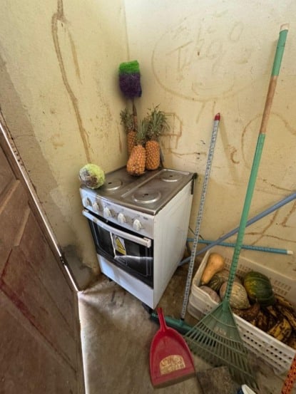 Situação de escola verificada por Lobão (Foto: Divulgação)